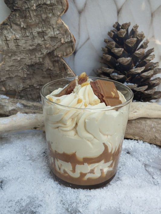 Bougie choco noisette