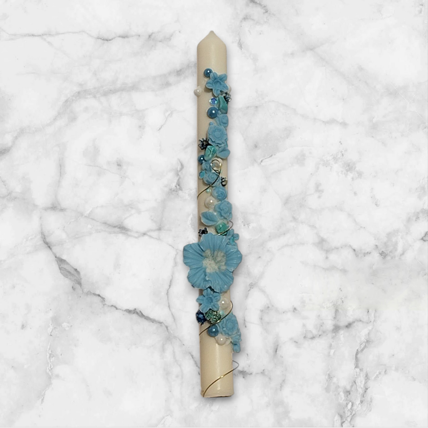 Chandelle Bleu
