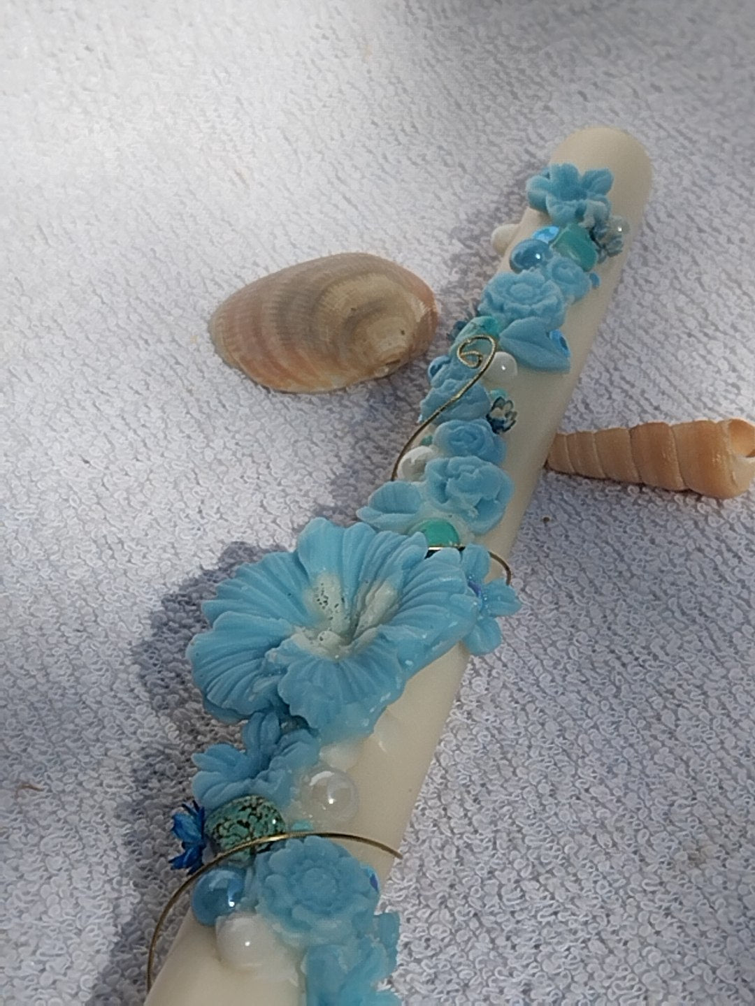 Chandelle Bleu